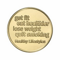 Goldline  Golden Brass Coin - Medallion High Volume (1-1/4")